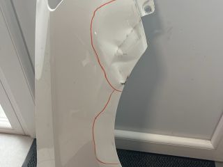 bontott SKODA FABIA III Jobb első Sárvédő