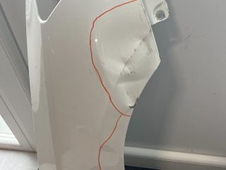 bontott SKODA FABIA III Jobb első Sárvédő