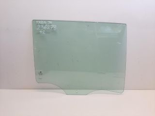 bontott SKODA FABIA III Jobb hátsó Ablak