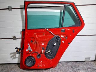 bontott SKODA FABIA III Jobb hátsó Ajtó (Részeivel)