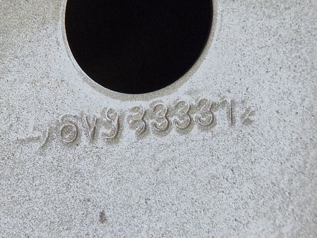 bontott SKODA FABIA III Jobb hátsó Ajtó (Üres lemez)