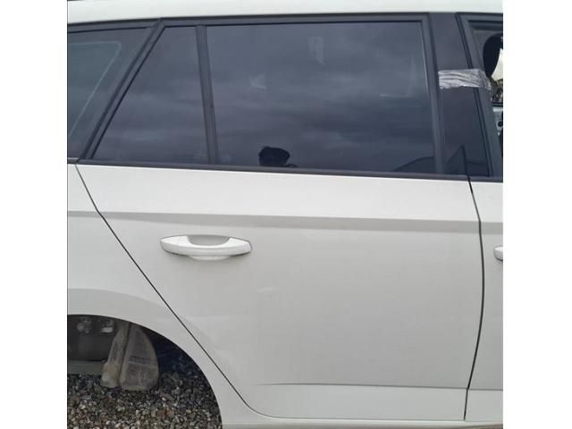 bontott SKODA FABIA III Jobb hátsó Ajtó (Üres lemez)