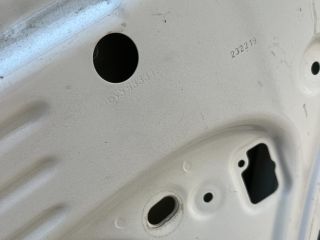 bontott SKODA FABIA III Jobb hátsó Ajtó (Üres lemez)