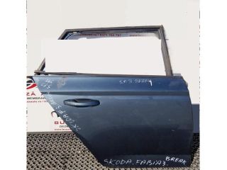 bontott SKODA FABIA III Jobb hátsó Ajtó (Üres lemez)