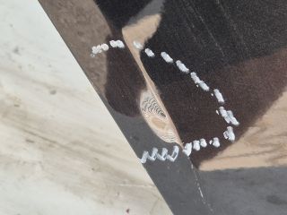 bontott SKODA FABIA III Jobb hátsó Ajtó (Üres lemez)