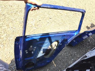 bontott SKODA FABIA III Jobb hátsó Ajtó (Üres lemez)