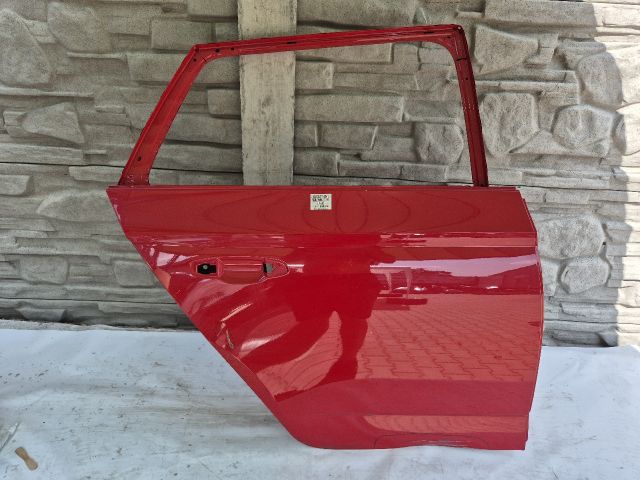 bontott SKODA FABIA III Jobb hátsó Ajtó (Üres lemez)