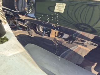 bontott SKODA FABIA III Jobb hátsó Ajtó (Üres lemez)