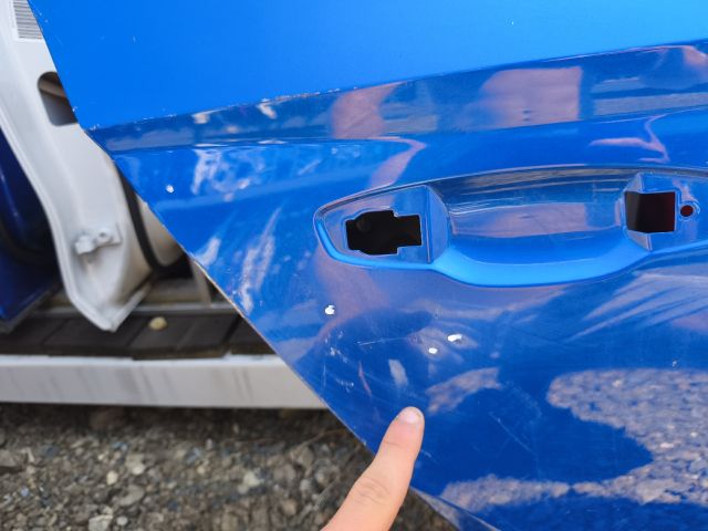 bontott SKODA FABIA III Jobb hátsó Ajtó (Üres lemez)