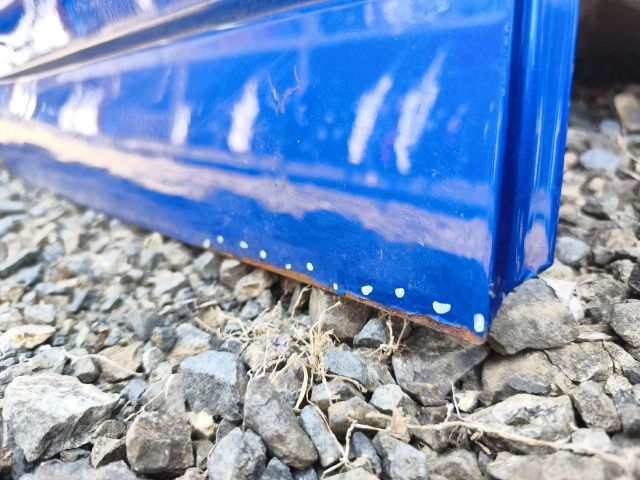 bontott SKODA FABIA III Jobb hátsó Ajtó (Üres lemez)