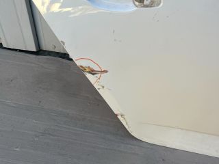 bontott SKODA FABIA III Jobb hátsó Ajtó (Üres lemez)