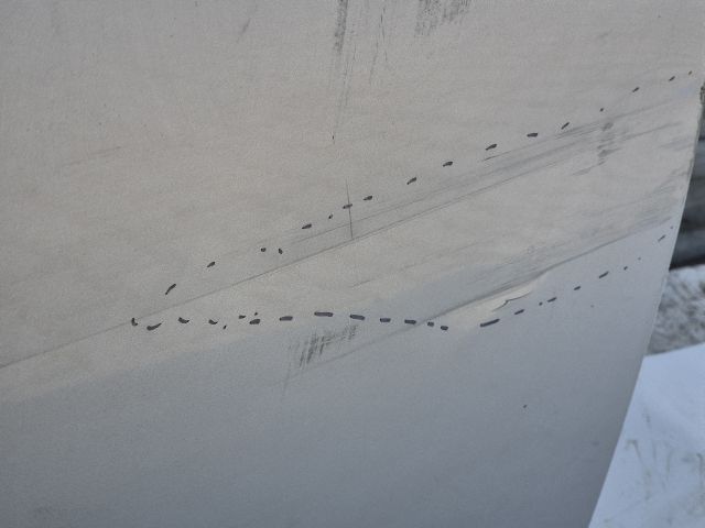 bontott SKODA FABIA III Jobb hátsó Ajtó (Üres lemez)