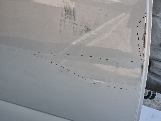 bontott SKODA FABIA III Jobb hátsó Ajtó (Üres lemez)