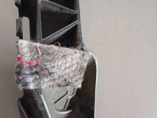 bontott SKODA FABIA III Jobb hátsó Oldal Lökhárító Tartó (Műanyag)