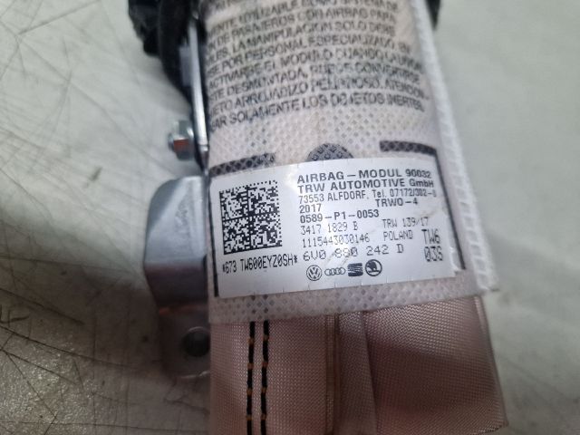 bontott SKODA FABIA III Jobb Oldallégzsák