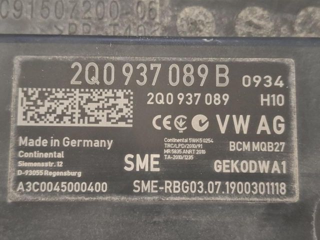 bontott SKODA FABIA III Komfort Elektronika