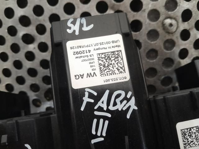 bontott SKODA FABIA III Komplett Kormánykapcsoló (Bajuszkapcsoló)