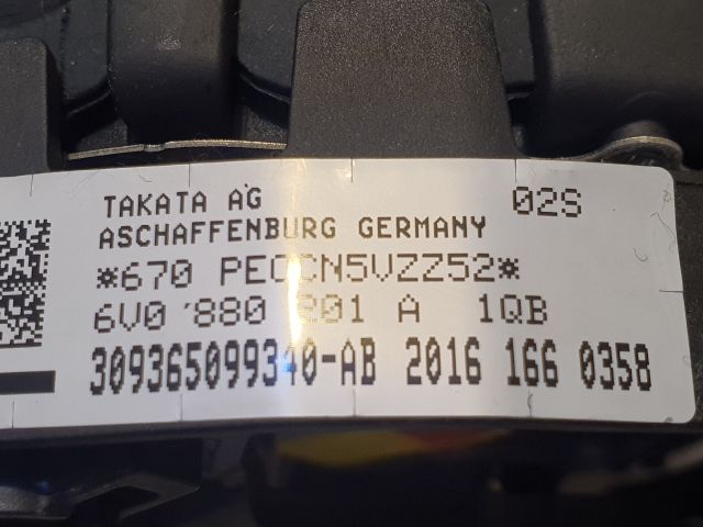 bontott SKODA FABIA III Kormánylégzsák