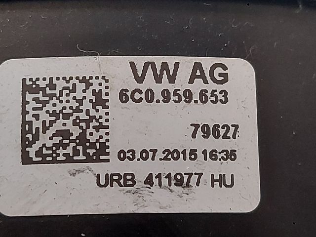 bontott SKODA FABIA III Légzsák Átvezető Szalagkábel