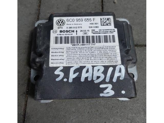bontott SKODA FABIA III Légzsák Elektronika