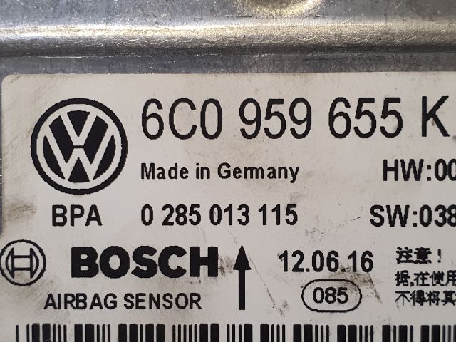 bontott SKODA FABIA III Légzsák Elektronika