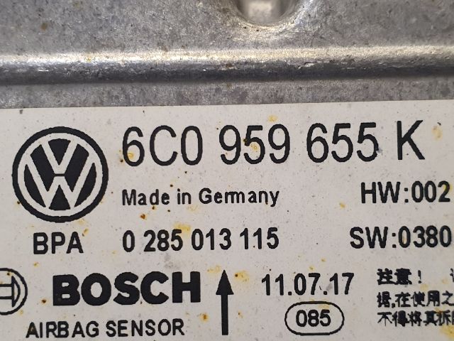 bontott SKODA FABIA III Légzsák Elektronika