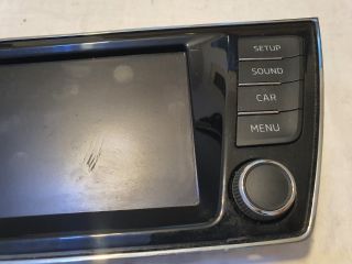 bontott SKODA FABIA III Multifunkciós Kijelző