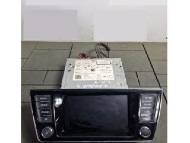 bontott SKODA FABIA III Navigációs Fejegység