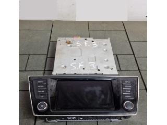 bontott SKODA FABIA III Navigációs Fejegység