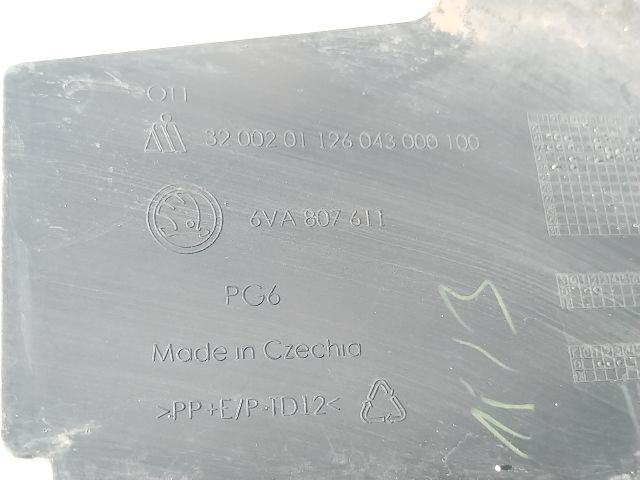 bontott SKODA FABIA IV Első Lökhárító (Üresen)