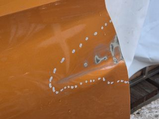 bontott SKODA FABIA IV Jobb első Ajtó (Üres lemez)