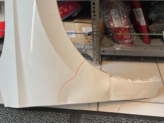 bontott SKODA FABIA IV Jobb első Sárvédő