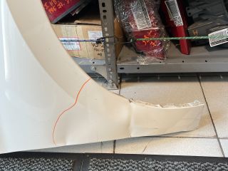 bontott SKODA FABIA IV Jobb első Sárvédő