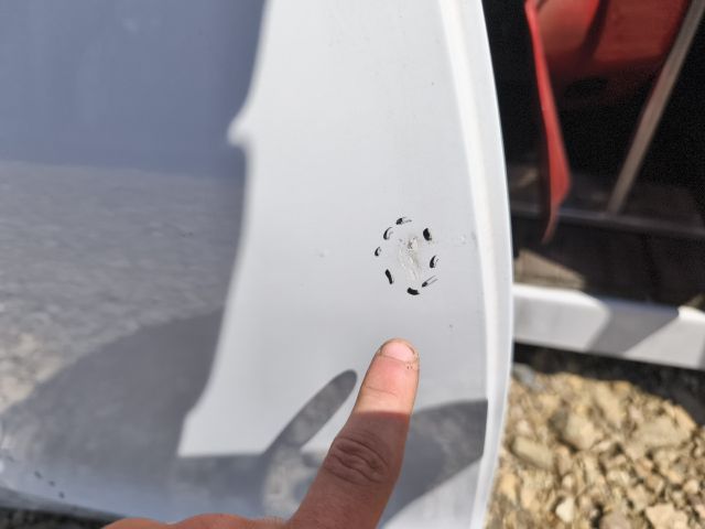 bontott SKODA FABIA IV Jobb hátsó Ajtó (Üres lemez)