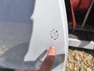 bontott SKODA FABIA IV Jobb hátsó Ajtó (Üres lemez)