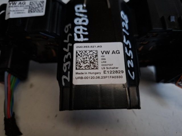 bontott SKODA FABIA IV Jobb Kormánykapcsoló Ablaktörlő