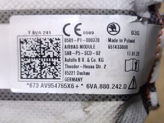 bontott SKODA FABIA IV Jobb Oldallégzsák