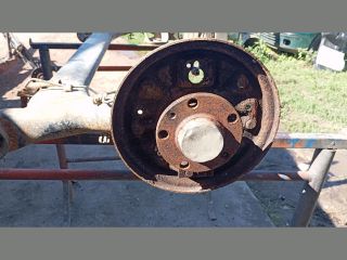 bontott SKODA FABIA Praktik Hátsó Híd (Dobfékes)