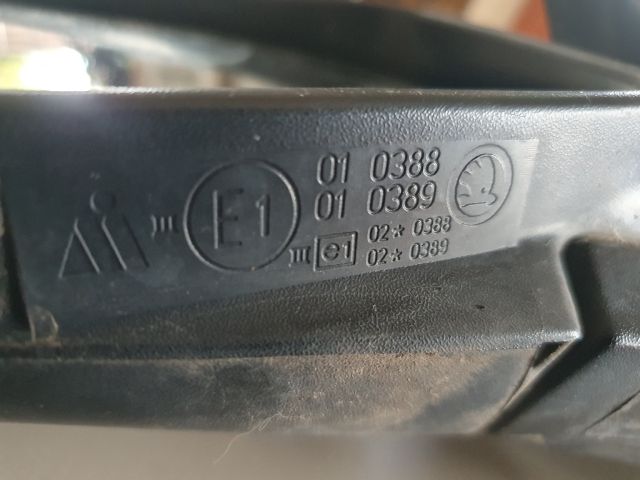 bontott SKODA FELICIA Bal Visszapillantó Tükör (Mechanikus)