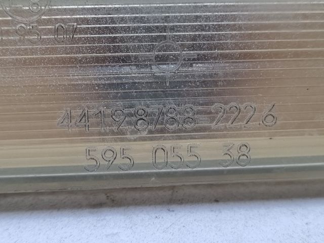 bontott SKODA FELICIA Hátsó Rendszámtábla Világítás