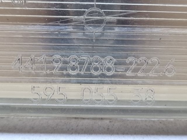 bontott SKODA FELICIA Hátsó Rendszámtábla Világítás