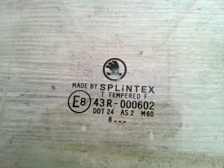 bontott SKODA FELICIA Jobb hátsó Ablak