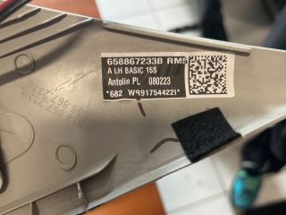 bontott SKODA KAMIQ Bal A Oszlop Hangszóró Burkolat