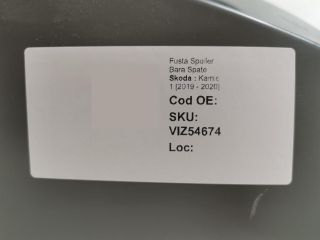 bontott SKODA KAMIQ Hátsó Lökhárító Alsó (Műanyag)