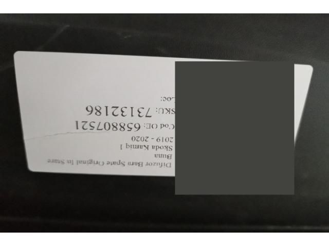 bontott SKODA KAMIQ Hátsó Lökhárító Alsó (Műanyag)