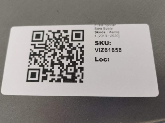 bontott SKODA KAMIQ Hátsó Lökhárító Alsó (Műanyag)