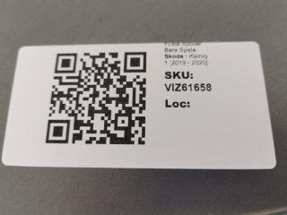 bontott SKODA KAMIQ Hátsó Lökhárító Alsó (Műanyag)