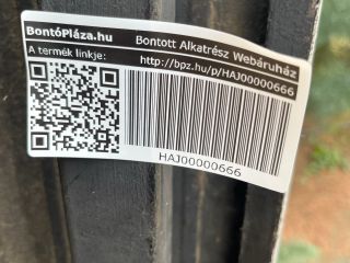 bontott SKODA KAROQ Bal első Ajtó (Üres lemez)