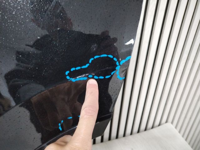 bontott SKODA KAROQ Bal hátsó Ajtó (Üres lemez)