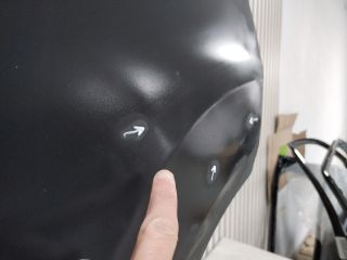 bontott SKODA KAROQ Bal hátsó Ajtó (Üres lemez)